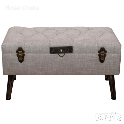 Табуретка тип куфар, 3 цвята, снимка 1