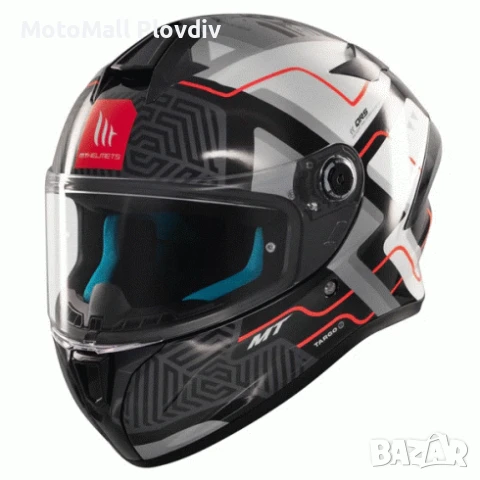 Каска MТ TARGO S BRIK C0 GLOSS, снимка 3 - Аксесоари и консумативи - 50829381