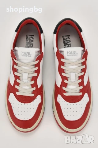 Мъжки сникърси Karl Lagerfeld KREW  275 лв., снимка 3 - Кецове - 51053545