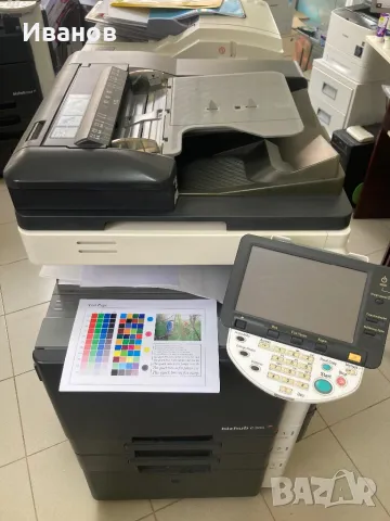 Цветна цифрова копирна машина Konica Minolta C360, снимка 2 - Принтери, копири, скенери - 49641475