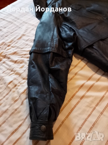 Дамска кожена канадка, снимка 9 - Палта, манта - 52544809