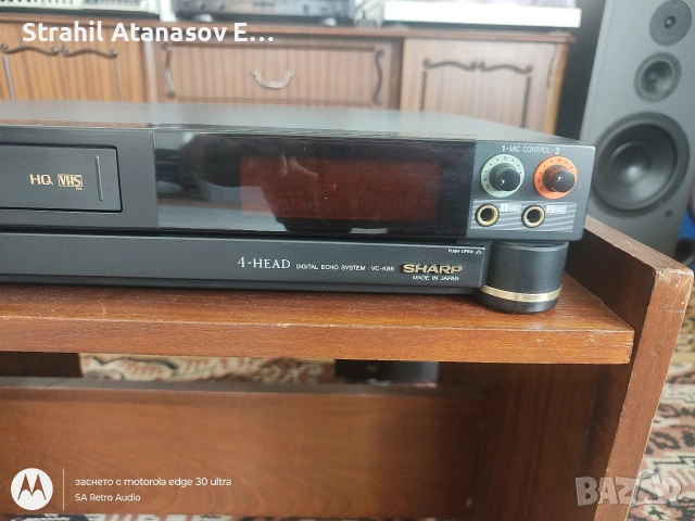 SHARP VC-K88 VHS Рекордер, снимка 7 - Плейъри, домашно кино, прожектори - 53598049