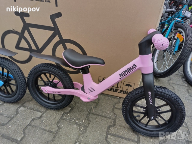 BYOX Балансиращ велосипед с помпещи гуми NIMBUS, снимка 11 - Велосипеди - 53559880