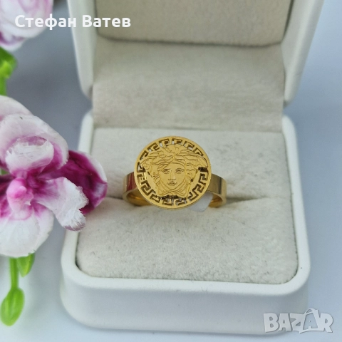 Пръстен „Medusa Gold Slim“