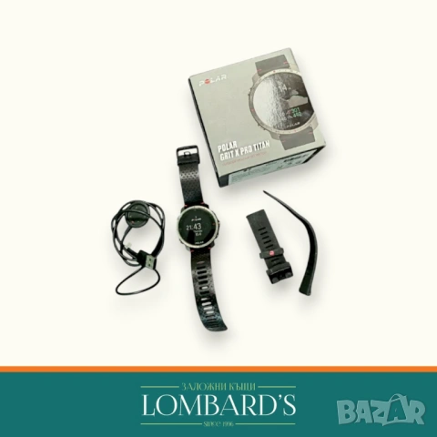 Часовник Polar Grit X Pro Titan N: 528743, снимка 2 - Смарт часовници - 53381355