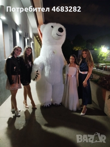 Голяма бяла мечка за Коледа, снимка 10 - Други - 52801716