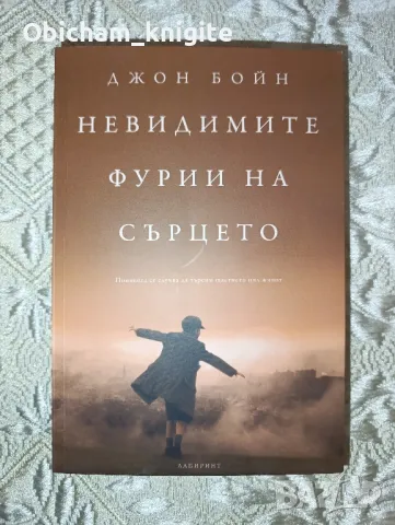 Невидимите фурии на сърцето - Джон Бойн, снимка 1 - Художествена литература - 48147020