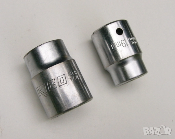 RICO Усилена ВЛОЖКА 19 мм 21 мм Кв.3/4“ Ключ Шестостен за Гуми Джанти Върток Тресчотка Гедоре БАРТЕР, снимка 3 - Други инструменти - 51763141