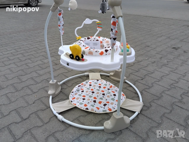 MONI Детско бънджи MAGIC FUN бежов, снимка 7 - Проходилки - 53565098