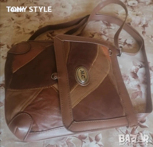 М.C Нова Мъжка Чанта Изцяло от Естествена Кожа, снимка 2 - Чанти - 53686130