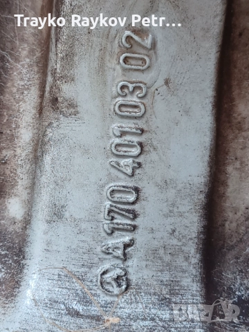 Оригинални джанти Mercedes 5х112 16 цола, снимка 8 - Гуми и джанти - 52817934