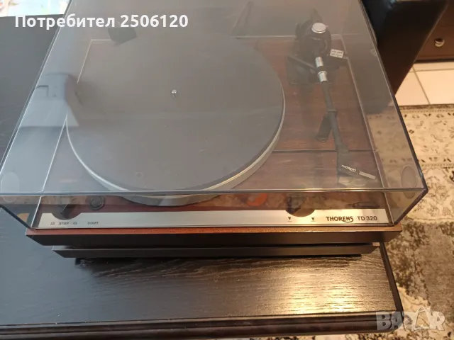 Thorens td 320, снимка 2 - Грамофони - 46923013