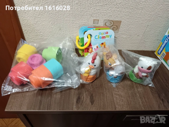 CLEMENTONI SOFT Clemmy Конструктор 10ч. Животни от фермата с книжка, снимка 7 - Образователни игри - 53939925