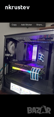 Геймърски компютър: Ryzen 5800X3d и EVGA RTX 3080