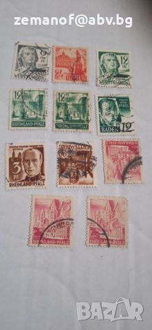 Марки Окупация на Франция 