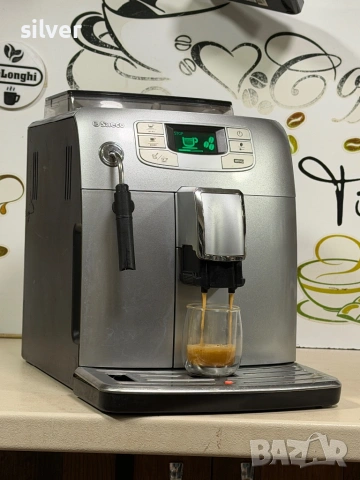 Кафемашина кафе автомат Saeco INTELİA с гаранция, снимка 9 - Кафемашини - 53691025