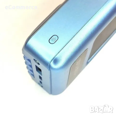 Външна батерия със соларен панел Power bank UKC 8412 10 000 Mah кабел за зареждане 4в1 Син, снимка 6 - Друга електроника - 47637895