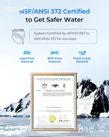 Филтър за вода Waterdrop, система за филтриране на вода за монтаж на кран, 1 филтър, снимка 6 - Други стоки за дома - 50791589