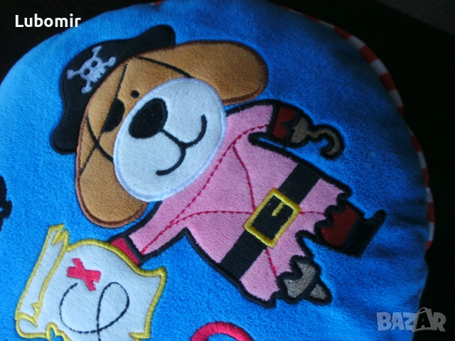 Декоративна възглавничка - мека, кръгла ! , снимка 4 - Декорация за дома - 53759456