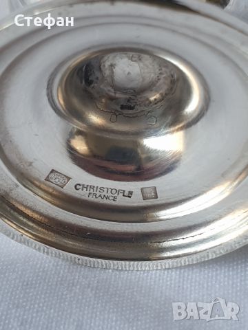 Посребрена чашка - Christofle , снимка 5 - Антикварни и старинни предмети - 45846680
