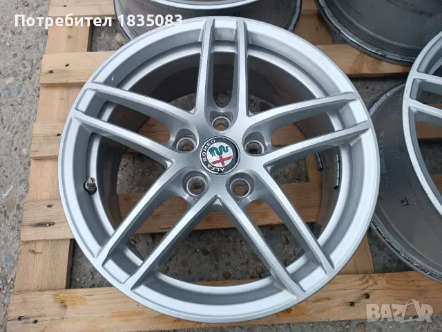 Лети джанти 16ки 5х110 Alfa Romeo, снимка 5 - Гуми и джанти - 47346144