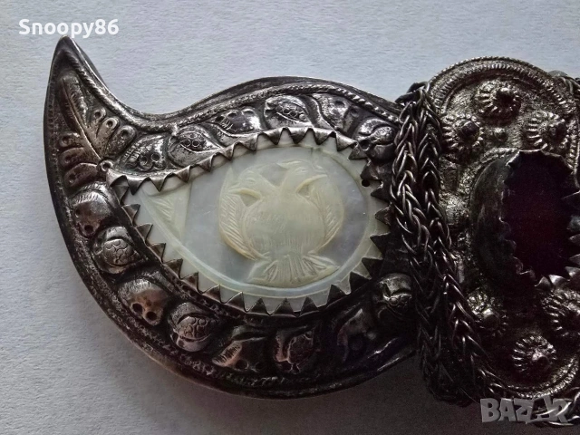 Възрожденски Сребърни Пафти, снимка 4 - Антикварни и старинни предмети - 53869501