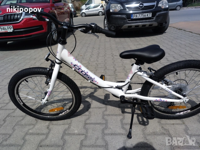 CROSS Велосипед 20" ALISSA бял, снимка 8 - Велосипеди - 53559927