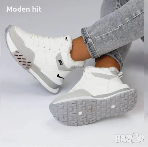 Nike дамски зимни боти реплика, снимка 7 - Дамски боти - 52397569