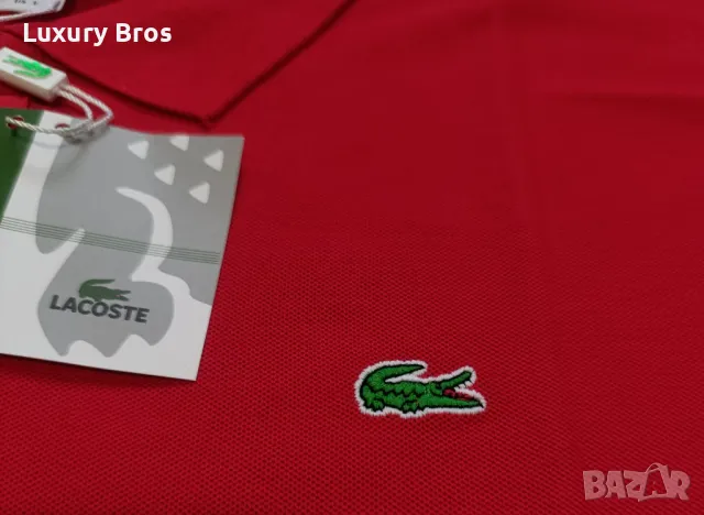 Мъжки тениски Lacoste, снимка 6 - Тениски - 46844781