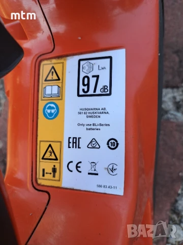 акумулаторна духалка husqvarna , снимка 6 - Градинска техника - 51372072