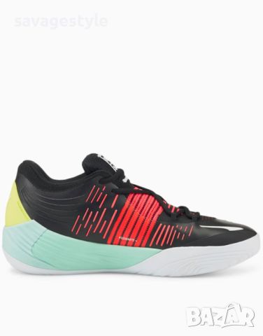 Мъжки кецове PUMA Fusion Nitro Sneakers Black/Multi, снимка 2 - Кецове - 46035430