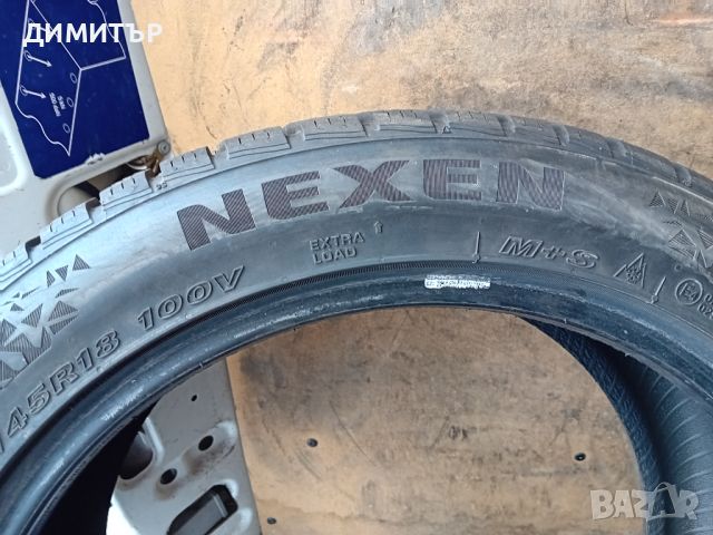 2бр.зимни гуми  Nexen  245 45 18 dot2420 цената е за брой!, снимка 5 - Гуми и джанти - 46144384