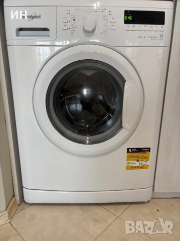 Пералня Whirlpool 6th sense, снимка 6 - Перални - 52010560