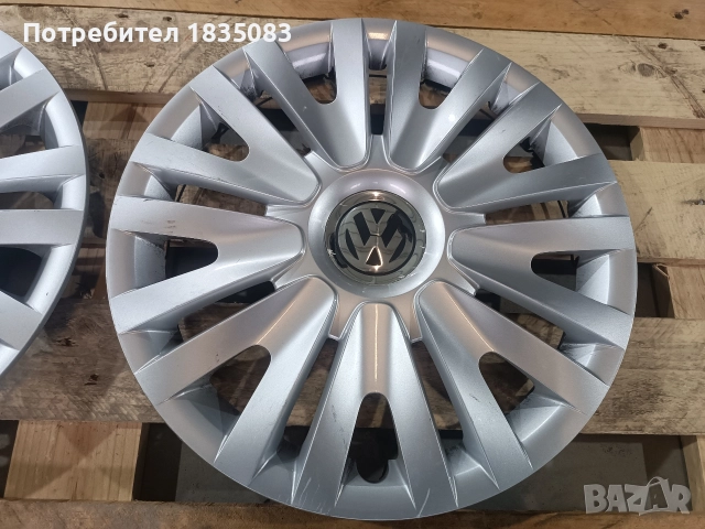 Оригинални тасове VW 15 цола, снимка 5 - Аксесоари и консумативи - 52705107