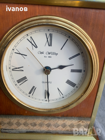 настолен часовник  , снимка 4 - Антикварни и старинни предмети - 45037793