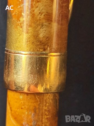 златна писалка 18K PARKER с китайски лак, снимка 3 - Други ценни предмети - 46295519