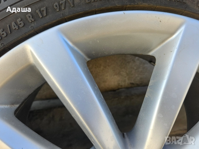 Джанти 17 5 112 Vw Passat B 7, снимка 9 - Гуми и джанти - 52938795