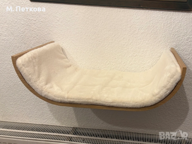 Легло за котка - дъбoв естествен фурнир, снимка 2 - За котки - 52458018