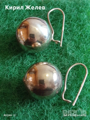 Класически модел сребърни обеци подходящ аксесоар за ежедневието 39771, снимка 4 - Обеци - 54026664