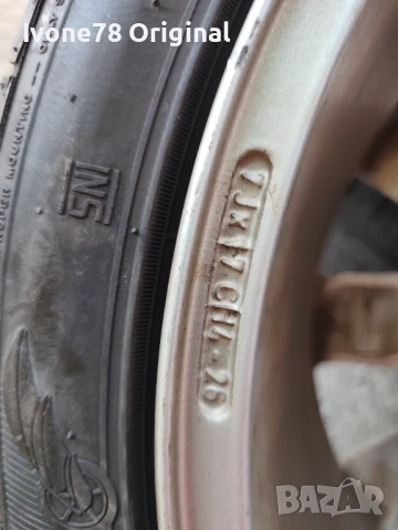 ПРОМО Алуминиеви Джанти за Peugeot Citroen 4x108 17 цола.Отлично състояние., снимка 9 - Гуми и джанти - 53711174