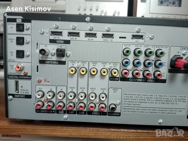 Sony str-GD820, снимка 8 - Ресийвъри, усилватели, смесителни пултове - 50564916