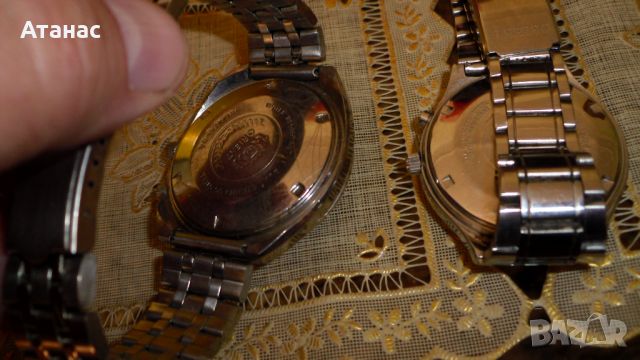  Мъжки ръчен автоматичен часовник ORIENT.- вечен календар 2бр, снимка 4 - Мъжки - 45095271