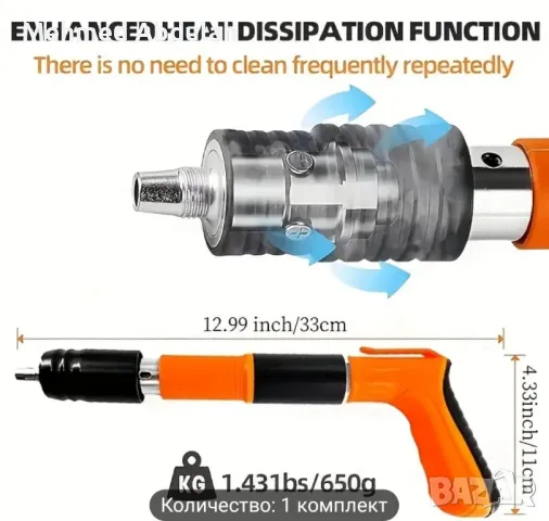 Професионален мини пистолет , снимка 2 - Други инструменти - 50274370
