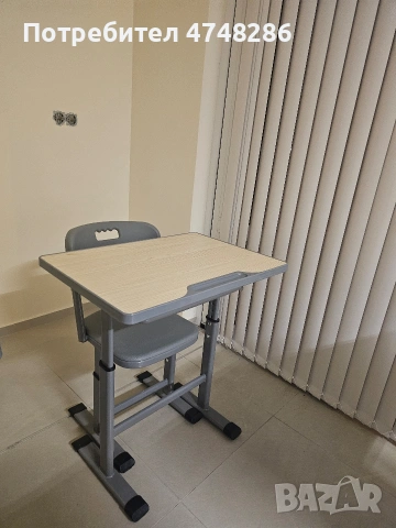 Ученически чинове със столове - 10 бр., снимка 4 - Други стоки за дома - 53618409