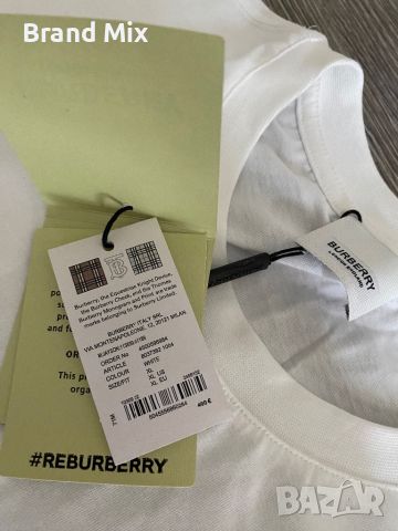 Burberry мъжка тениска XL, снимка 4 - Тениски - 45387822