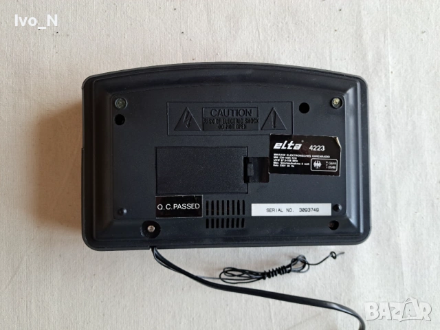 Радио часовник Elta 4223., снимка 6 - Радиокасетофони, транзистори - 53695388