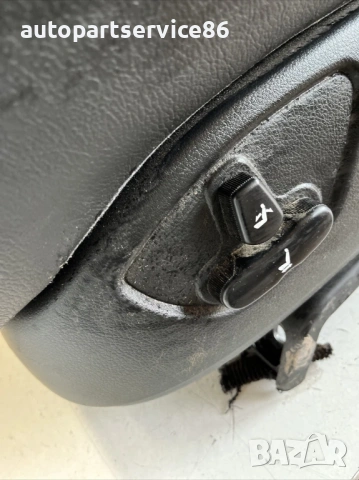 Предна лява седалка черна кожа за Ssangyong Rexton 2.0 E-XDI (2014), снимка 3 - Части - 54280941