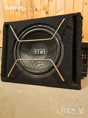Hifonics Titan 12-инчов субуфер (бас каса) car audio spl , снимка 4 - Аксесоари и консумативи - 45627700