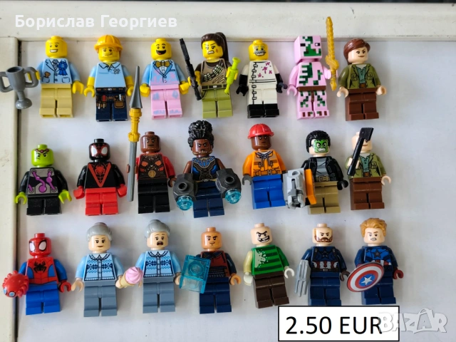 Оригинални лего минифигурки lego star wars /ninjago/ и други, снимка 2 - Образователни игри - 33848004