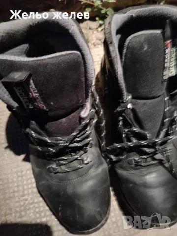 Обувки 44номер, кожа, зимни, снимка 2 - Мъжки боти - 50041900